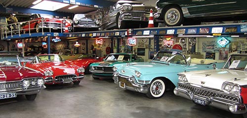 Classic Cars Tilburg - Showroom